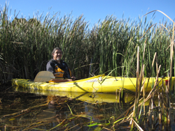 Collecting data on Leech Lake